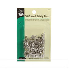 Dritz Curved Safety Pin 1 1/16in Size 1 50ct Dritz Curved Safety Pin 1 1/16in Size 1 50ct