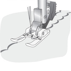 PFAFF® Clear Open Toe Foot for IDT™ System PFAFF® Clear Open Toe Foot for IDT™ System