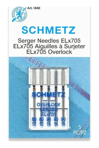 Schmetz ELX705 Serger Needles Schmetz ELX705 Serger Needles