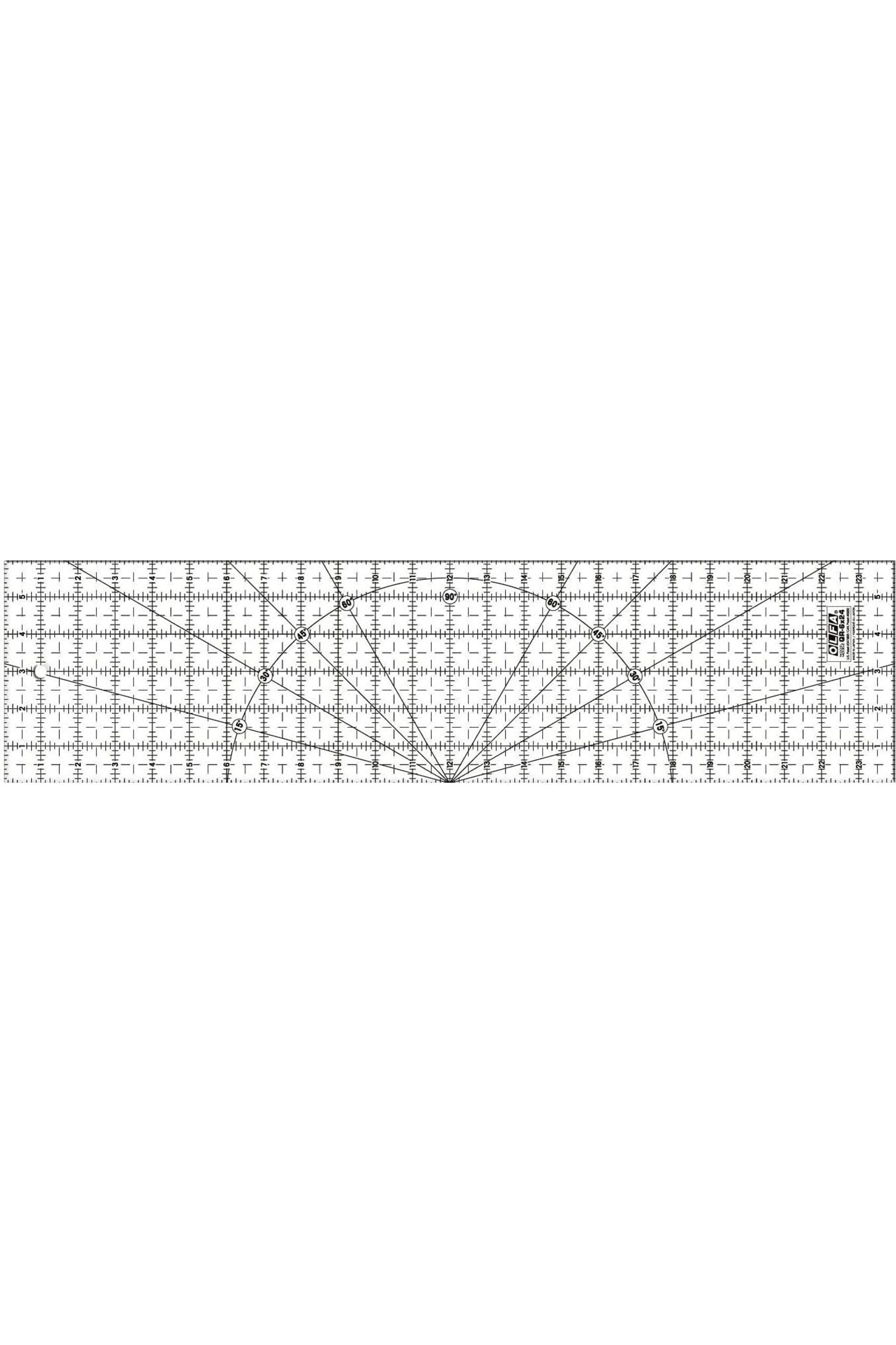 Olfa 1071819 QR-6x12 6-Inch by 12-Inch Frosted Advantage Acrylic Ruler Olfa 1071819 QR-6x12 6-Inch by 12-Inch Frosted Advantage Acrylic Ruler
