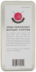 Tula Pink 45MM Ergonomic Rotary Cutter for Left or Right Handed Cutting Tula Pink 45MM Ergonomic Rotary Cutter for Left or Right Handed Cutting
