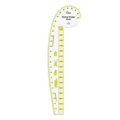 Dritz Styling Design Ruler Clear 20in Dritz Styling Design Ruler Clear 20in