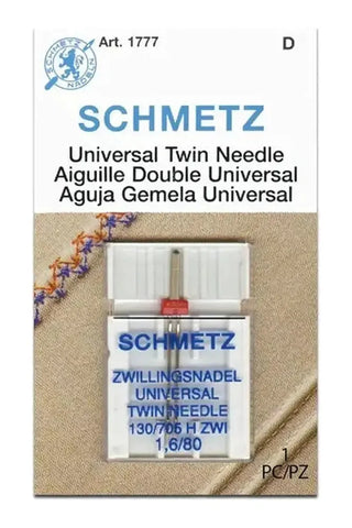 Schmetz Universal Twin Needle Schmetz Universal Twin Needle