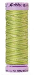 Mettler Silk-Finish 50wt Variegated Cotton Thread 109yd/100M Little Spouts Mettler Silk-Finish 50wt Variegated Cotton Thread 109yd/100M Little Spouts