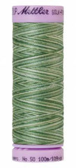 Mettler Silk-Finish 50wt Variegated Cotton Thread 109yd/100M Spruce Pines Mettler Silk-Finish 50wt Variegated Cotton Thread 109yd/100M Spruce Pines