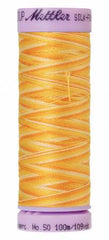 Mettler Silk-Finish 50wt Variegated Cotton Thread 109yd/100M Horizon Mettler Silk-Finish 50wt Variegated Cotton Thread 109yd/100M Horizon