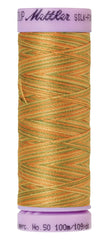 Mettler Silk-Finish 50wt Variegated Cotton Thread 109yd/100M New Fields Mettler Silk-Finish 50wt Variegated Cotton Thread 109yd/100M New Fields