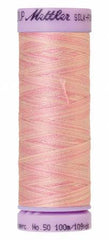 Mettler Silk-Finish 50wt Variegated Cotton Thread 109yd/100M So Soft Pink Mettler Silk-Finish 50wt Variegated Cotton Thread 109yd/100M So Soft Pink