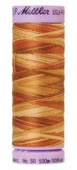 Mettler Silk-Finish 50wt Variegated Cotton Thread 109yd/100M Iced Coffee Mettler Silk-Finish 50wt Variegated Cotton Thread 109yd/100M Iced Coffee