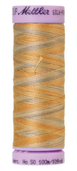 Mettler Silk-Finish 50wt Variegated Cotton Thread 109yd/100M Natural Stone Mettler Silk-Finish 50wt Variegated Cotton Thread 109yd/100M Natural Stone