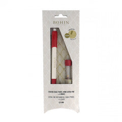 Bohin 91473
Mechanical Pencil .9mm White Bohin 91473
Mechanical Pencil .9mm White