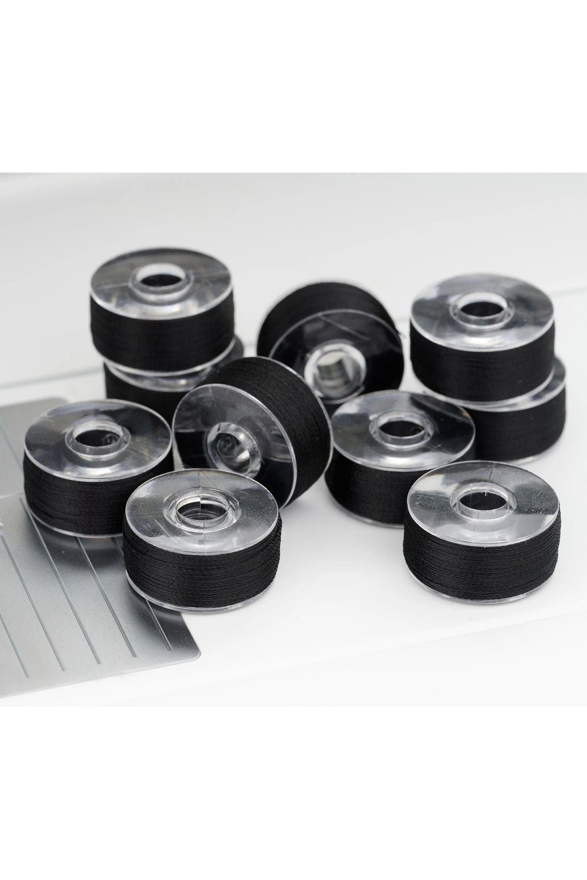HUSQVARNA® VIKING® Premium Prewound Black Bobbins HUSQVARNA® VIKING® Premium Prewound Black Bobbins