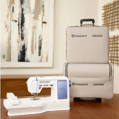 HUSQVARNA® VIKING® Machine & Embroidery Unit Luggage Set HUSQVARNA® VIKING® Machine & Embroidery Unit Luggage Set