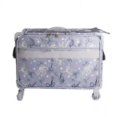 Machine On Wheels 1XL - Gray Daisies Machine On Wheels 1XL - Gray Daisies