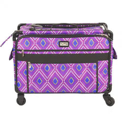 Tutto Sewing Machine Case On Wheels Extra Large 24in Pink Diamond Tutto Sewing Machine Case On Wheels Extra Large 24in Pink Diamond