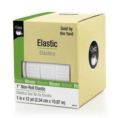 Dritz White Non-Roll Elastic 1in x 12yds Dritz White Non-Roll Elastic 1in x 12yds