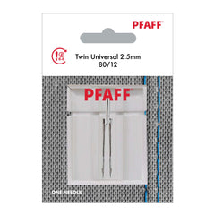 PFAFF® Twin Universal 2.5mm Needle Size 80/12 PFAFF® Twin Universal 2.5mm Needle Size 80/12