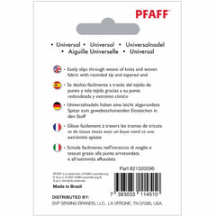 PFAFF® Universal Needles Size 90/14 5-Pack PFAFF® Universal Needles Size 90/14 5-Pack