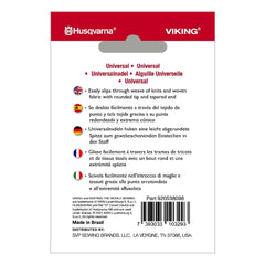 HUSQVARNA® VIKING® Universal Needles Assorted Sizes 10-pack HUSQVARNA® VIKING® Universal Needles Assorted Sizes 10-pack