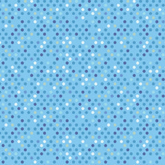 BENARTEX - Dazzle Dots 2 by Christa Watson - Confetti Drop - Blue (Sold By 1/2 Meter) BENARTEX - Dazzle Dots 2 by Christa Watson - Confetti Drop - Blue (Sold By 1/2 Meter)