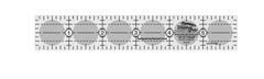 Creative Grids Quilt Ruler 1in x 6in Creative Grids Quilt Ruler 1in x 6in
