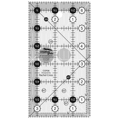 Creative Grids Quilt Ruler 3-1/2in x 6-1/2in Creative Grids Quilt Ruler 3-1/2in x 6-1/2in