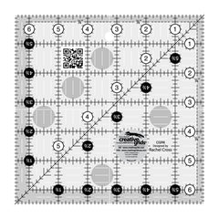 Creative Grids Quilt Ruler 6-1/2in Square Creative Grids Quilt Ruler 6-1/2in Square