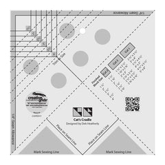 Creative Grids Cat's Cradle Tool Quilt Ruler Creative Grids Cat's Cradle Tool Quilt Ruler