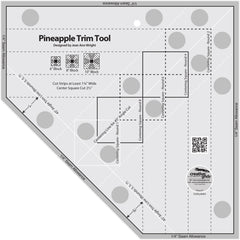 Creative Grids Pineapple Trim Tool for 6, 8 or 10in Finished Blocks Creative Grids Pineapple Trim Tool for 6, 8 or 10in Finished Blocks