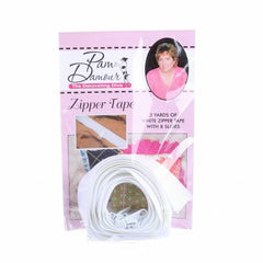 3 Yards of Reversible Coil Zipper Tape with 8 Slides 3 Yards of Reversible Coil Zipper Tape with 8 Slides