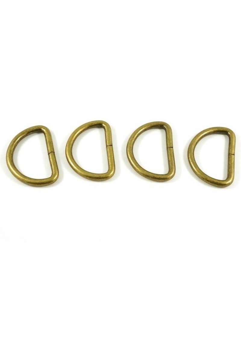 D-Rings 4 pack 1/2" 12mm D-Rings 4 pack 1/2" 12mm