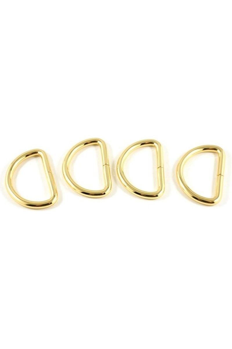 D-Rings 4 pack 1/2" 12mm D-Rings 4 pack 1/2" 12mm