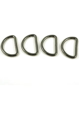 D-Rings 4 pack 1/2" 12mm D-Rings 4 pack 1/2" 12mm