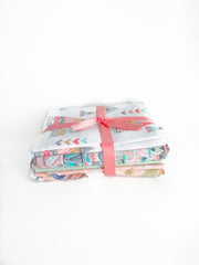Fabric Bundle (5pcs) - Lace Flower - 45 x 53cm (18in x 21in) (Sold By 1/2 Meter) Fabric Bundle (5pcs) - Lace Flower - 45 x 53cm (18in x 21in) (Sold By 1/2 Meter)