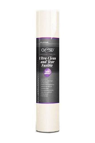 Ultra Clean and Tear Fusible Stabilizer 10inx10yds Ultra Clean and Tear Fusible Stabilizer 10inx10yds