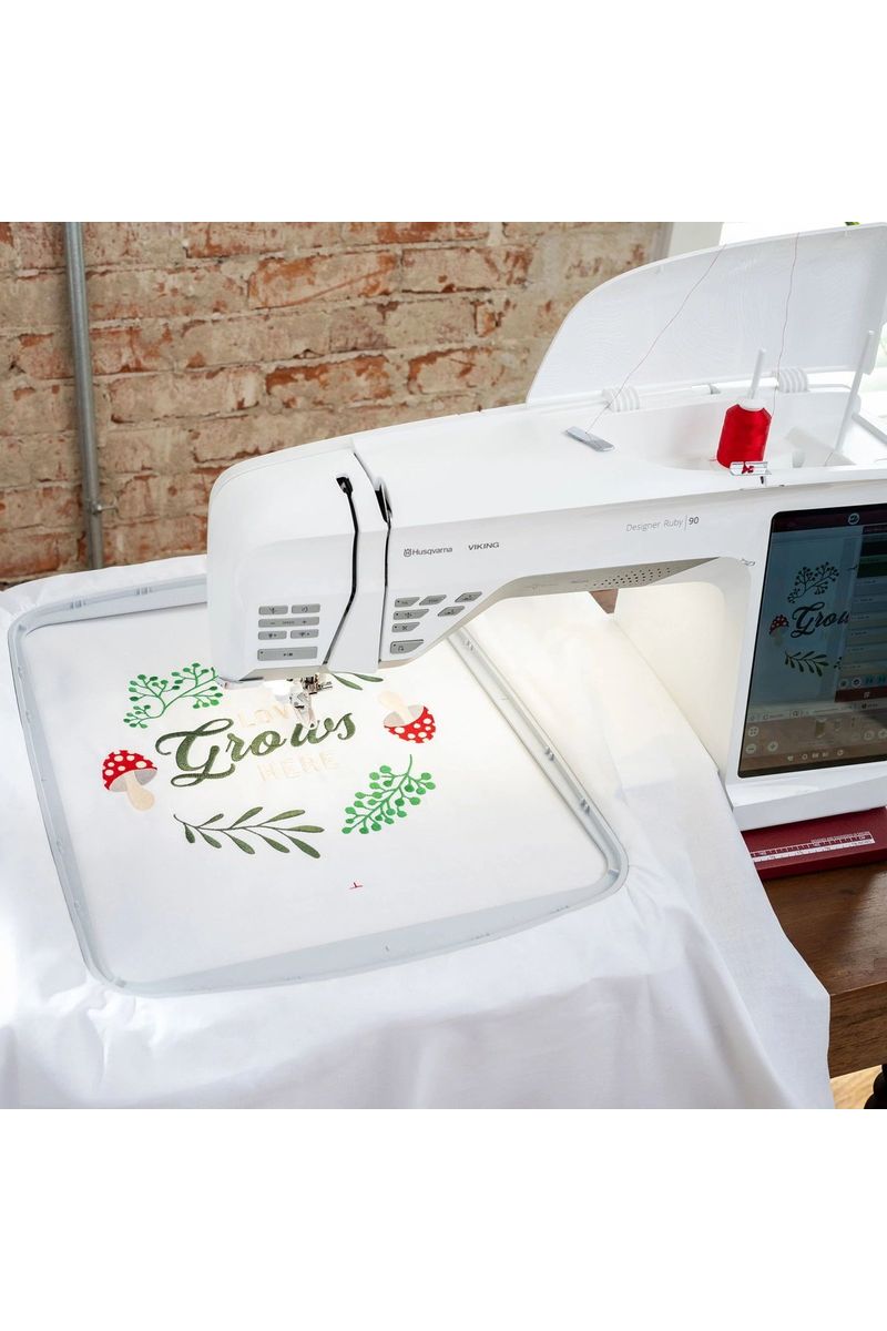HUSQVARNA® VIKING® DESIGNER RUBY 90 Sewing & Embroidery Machine HUSQVARNA® VIKING® DESIGNER RUBY 90 Sewing & Embroidery Machine