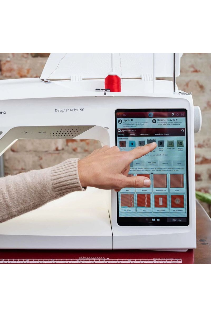 HUSQVARNA® VIKING® DESIGNER RUBY 90 Sewing & Embroidery Machine HUSQVARNA® VIKING® DESIGNER RUBY 90 Sewing & Embroidery Machine