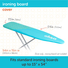Ironing Board Cover - turquoise Ironing Board Cover - turquoise