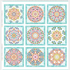 Butterfly Fantasy - Floral Multi Panel (Sold By 1/2 Meter) Butterfly Fantasy - Floral Multi Panel (Sold By 1/2 Meter)