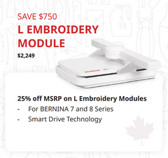 Bernina Embroidery Module L Bernina Embroidery Module L