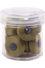 Fil-Tec Magna-Glide Delights, L Style Prewound Polyester Bobbins, Jar of 20 Fil-Tec Magna-Glide Delights, L Style Prewound Polyester Bobbins, Jar of 20