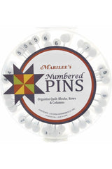 Marilee's Numbered Pins 1-20 - 130ct Marilee's Numbered Pins 1-20 - 130ct