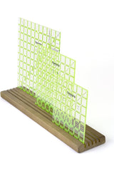 Wooden Ruler Rack Wooden Ruler Rack