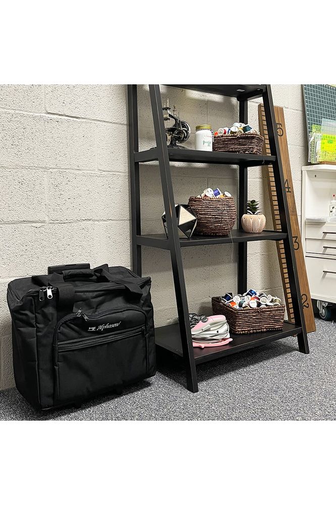 Free Arm Sewing Machine Wheeled Canvas Bag Free Arm Sewing Machine Wheeled Canvas Bag