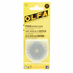 45mm Pinking Rotary Blade, Olfa 45mm Pinking Rotary Blade, Olfa