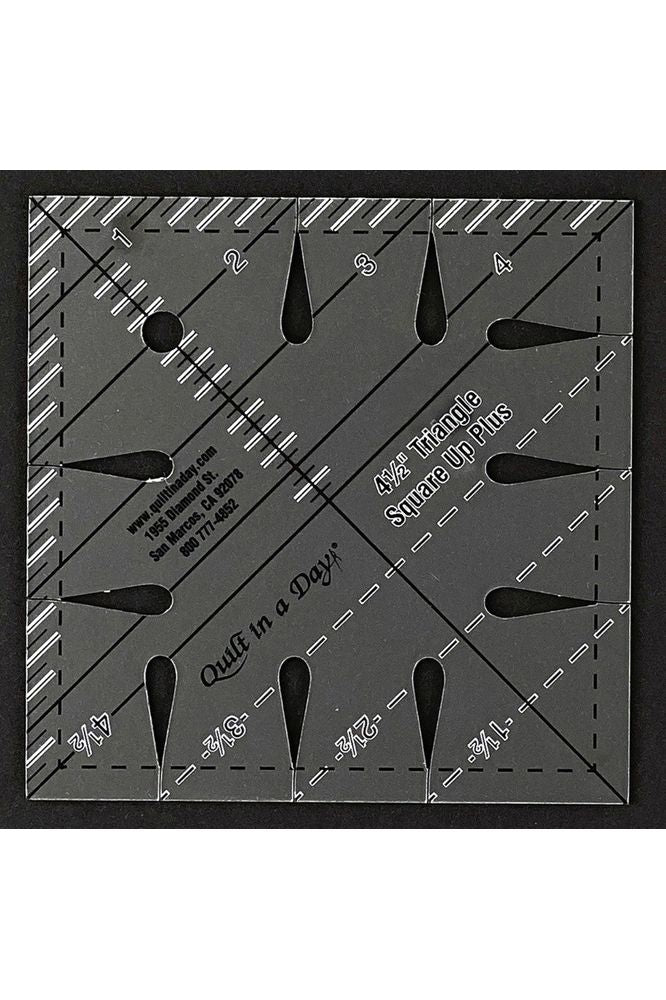 Triangle Square Up Plus Ruler, Quilt in a Day Triangle Square Up Plus Ruler, Quilt in a Day