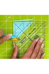 Triangle Square Up Plus Ruler, Quilt in a Day Triangle Square Up Plus Ruler, Quilt in a Day
