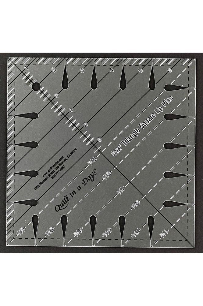 Triangle Square Up Plus Ruler, Quilt in a Day Triangle Square Up Plus Ruler, Quilt in a Day