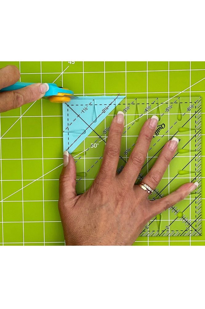 Triangle Square Up Plus Ruler, Quilt in a Day Triangle Square Up Plus Ruler, Quilt in a Day