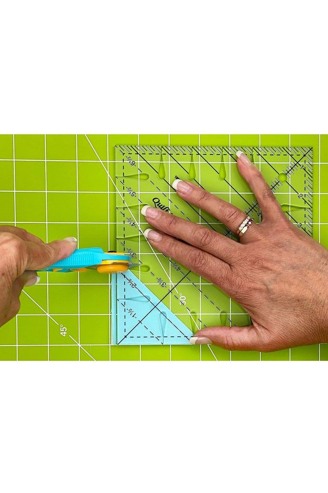 Triangle Square Up Plus Ruler, Quilt in a Day Triangle Square Up Plus Ruler, Quilt in a Day